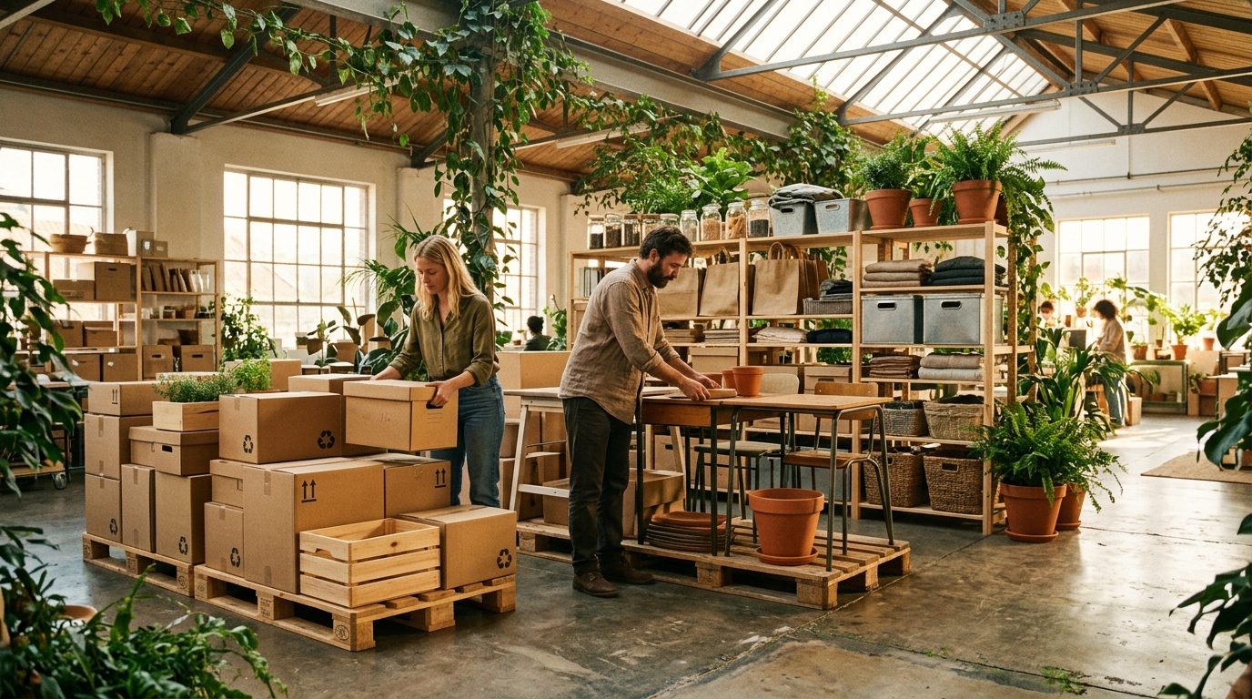 Débarras éco-responsable de locaux, entrepôts et boutiques : le guide du tri circulaire