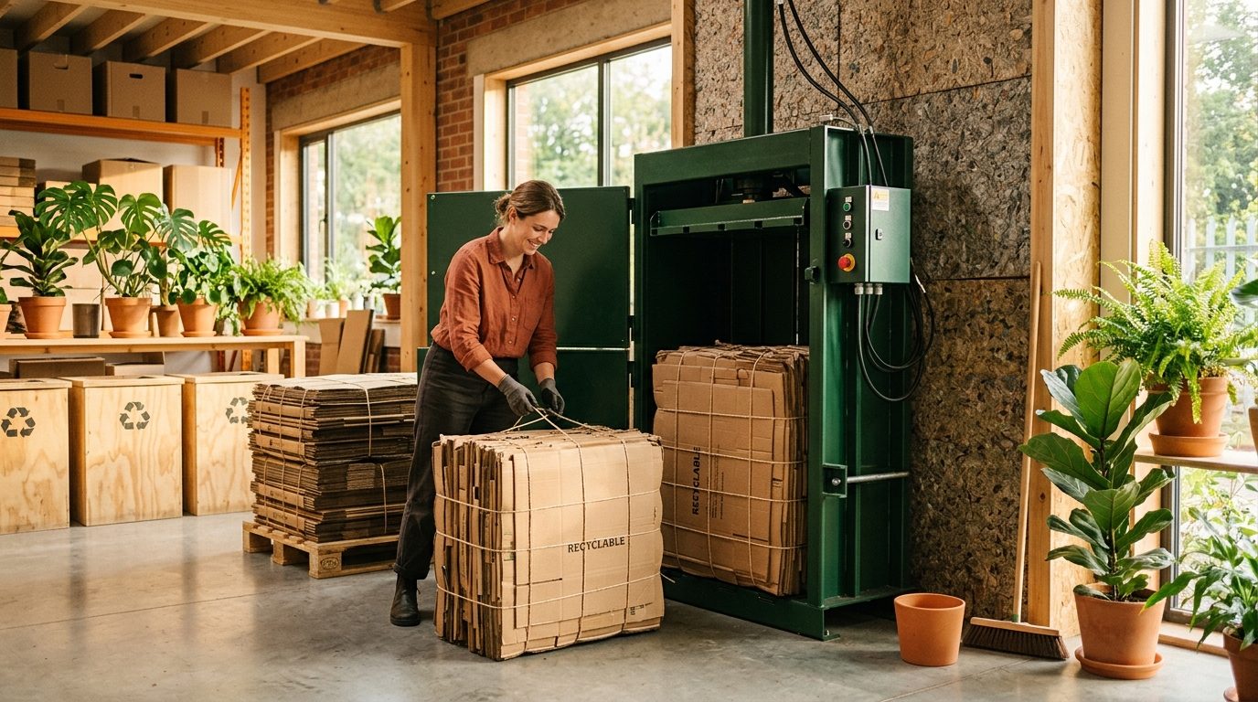 Presses à balles et compacteurs : optimiser le tri et réduire l’empreinte de vos déchets