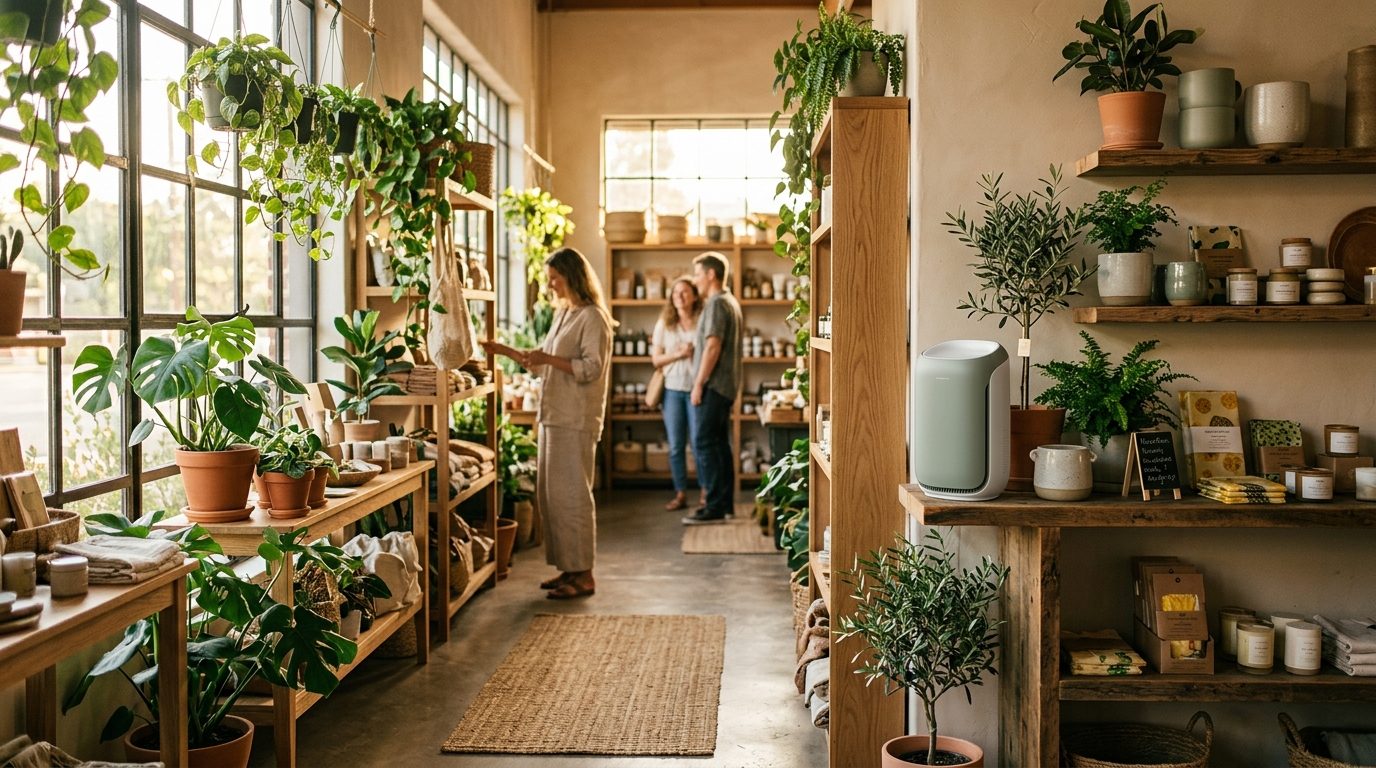 Assainir l’air des boutiques : miser sur des solutions écologiques et performantes