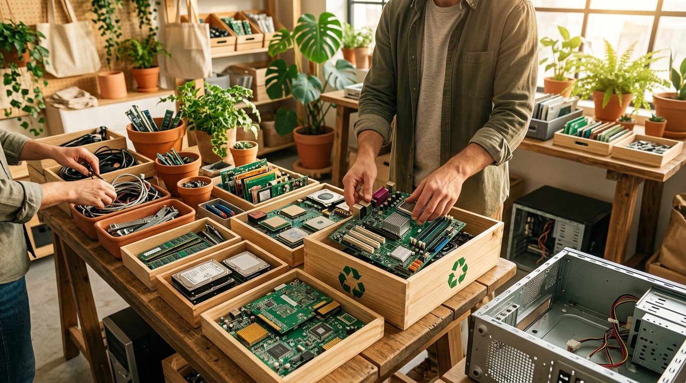 Que faire de vos vieux ordinateurs à Décines-Charpieu ? Guide du recyclage informatique responsable