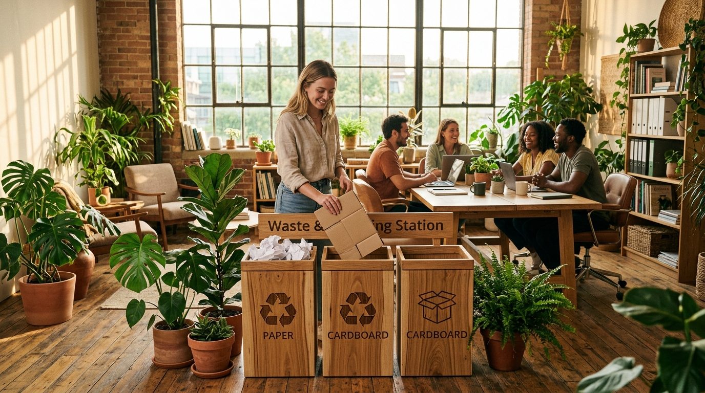 Gestion des déchets d’entreprise : guide pratique pour un bureau écoresponsable