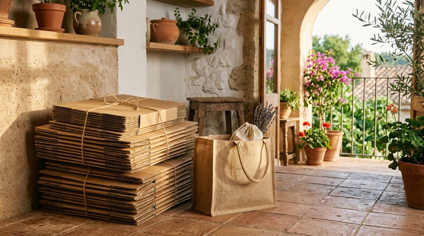 Collecte et recyclage du carton à Cannes : guide pratique et éco-responsable
