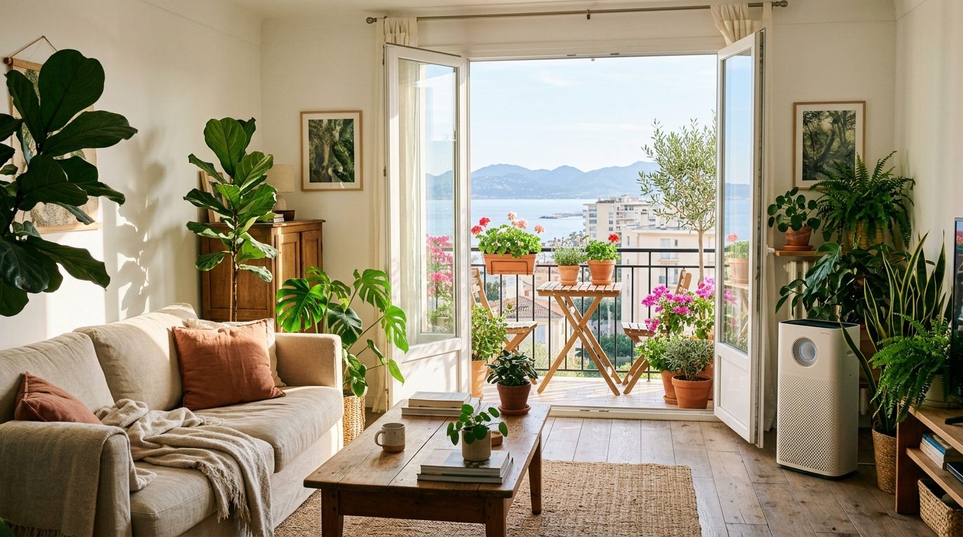 Purification de l&rsquo;air à Cannes : respirer un souffle sain au quotidien