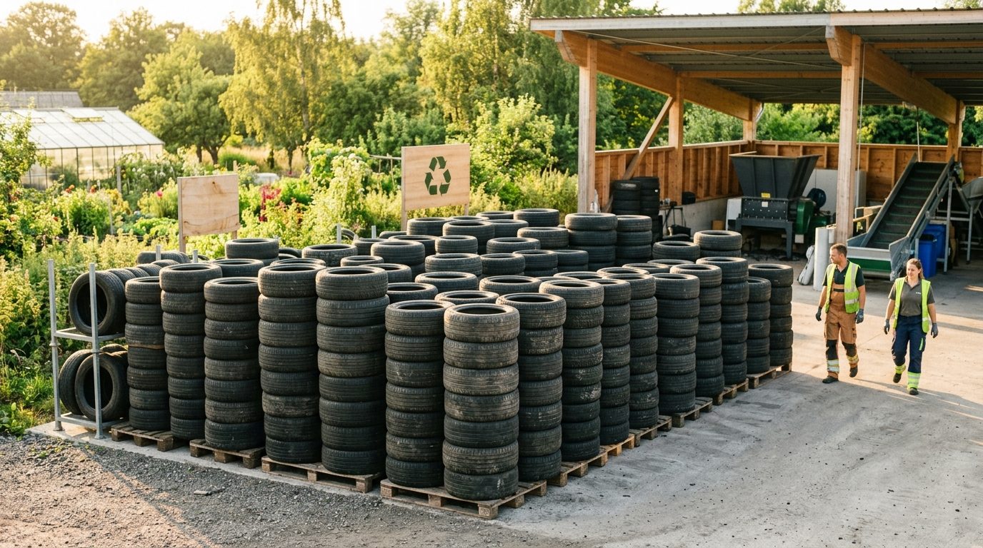 Que faire de vos pneus usagés en Rhône-Alpes ? Guide pratique et filières de recyclage
