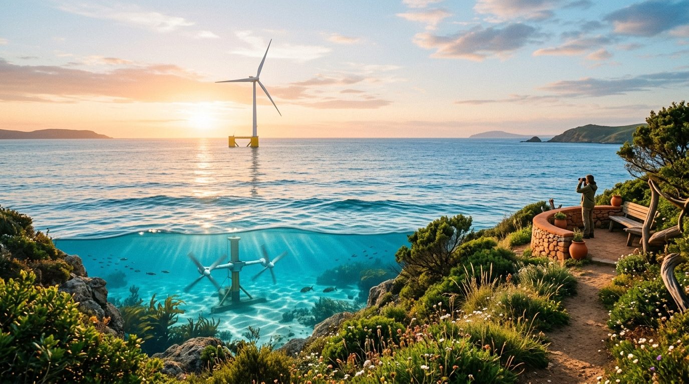 Les énergies marines renouvelables : explorer les trésors cachés de nos océans