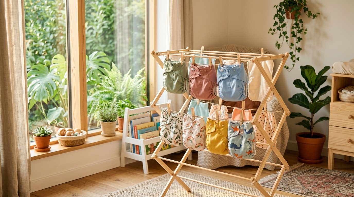 Passer aux couches lavables : guide pratique et décomplexé pour débuter en famille